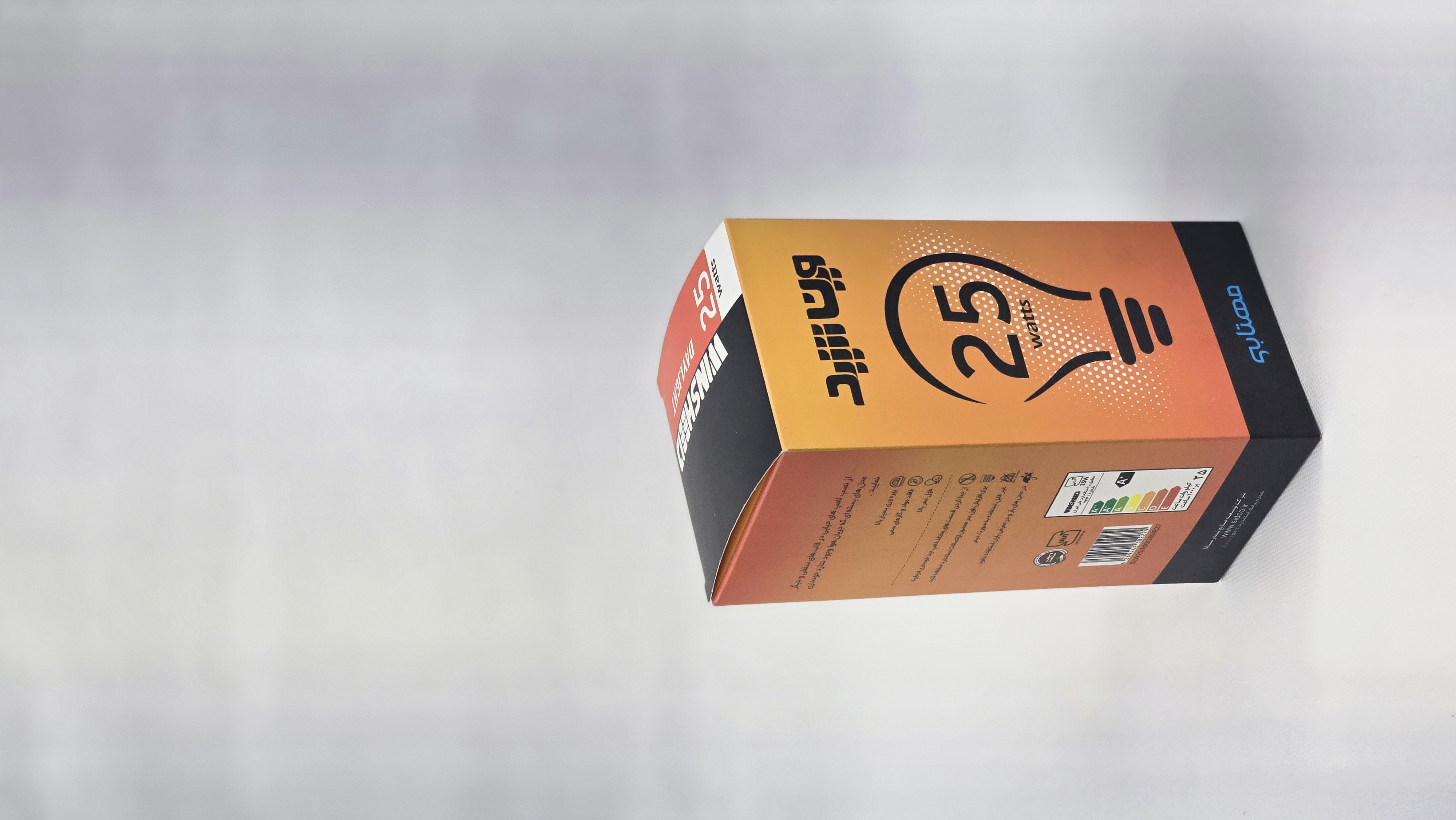 لامپ 25وات حبابی وین شید نور مهتابی