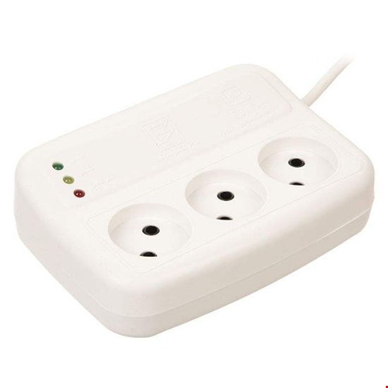 محافظ 3 پریز یخچال و فریزر بدون ارت باخ 3 متری